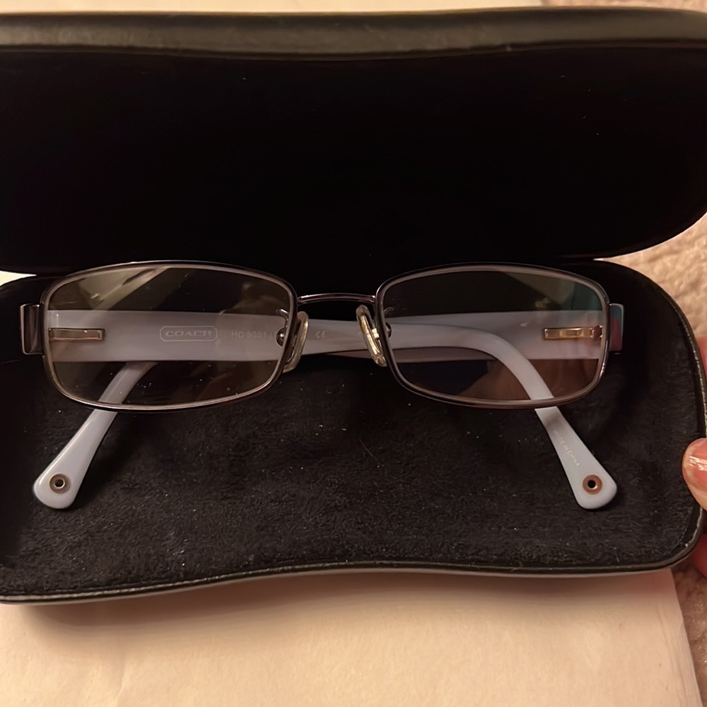 Coach eye glass frame